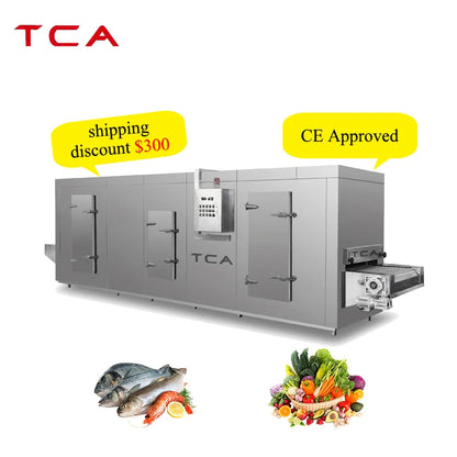 freezer quick freezing iqf machine iqf tunnel freezer freezing machine fish