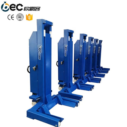 Factory Supply Four Post Mobile Column Truck Lift Commercial heavy truck lift