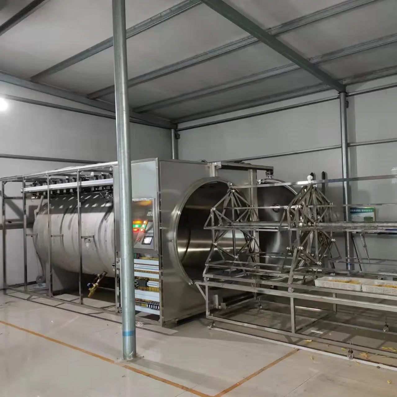 TC series Commercial  stainless steel electricity heating Microwave vacuum dryer for sale