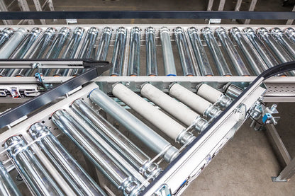 SENTAO Flexible Carbon Steel Motorized Roller Logistics Conveyor Line