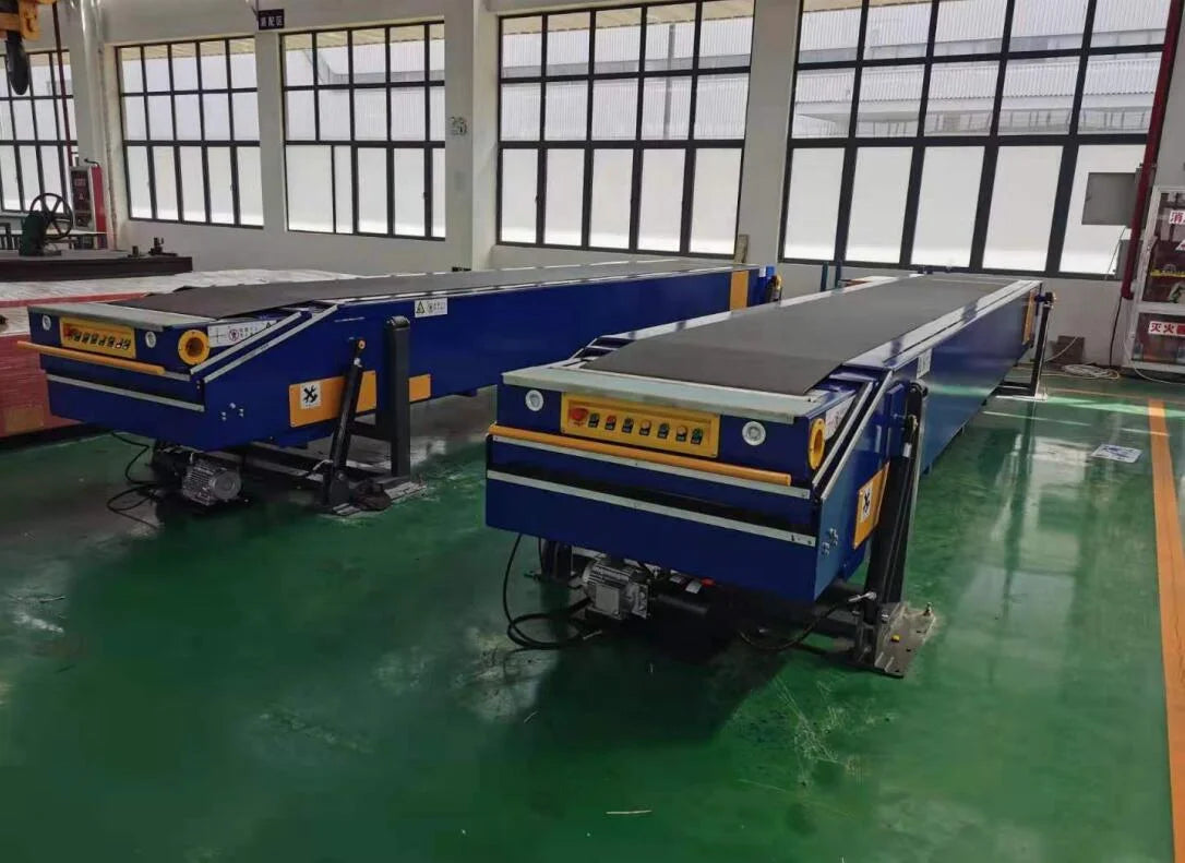 Good Quality Container Truck Telescopic Belt Conveyor System For Sale in United States of America