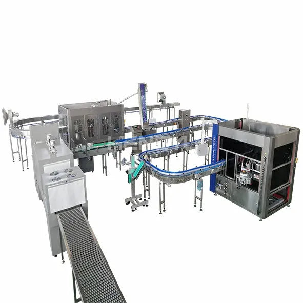 OEM 3 in 1 Automatic Production Plant Line Bottle Capping Packing Mineral Pure Making Water Bottling Liquid Filling Machines
