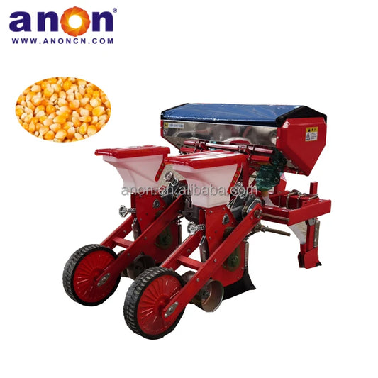 ANON  6/8 Rows Corn Planter Seeder Farm Wheel Tractor Machine Agriculture Equipment With Fertilizer Function corn planter manual