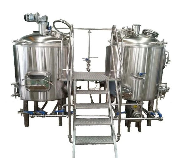 Rainbow 2/3/4 vessels mini brewery equipment 5HL brewhouse 500l mash tank mash tun for sale