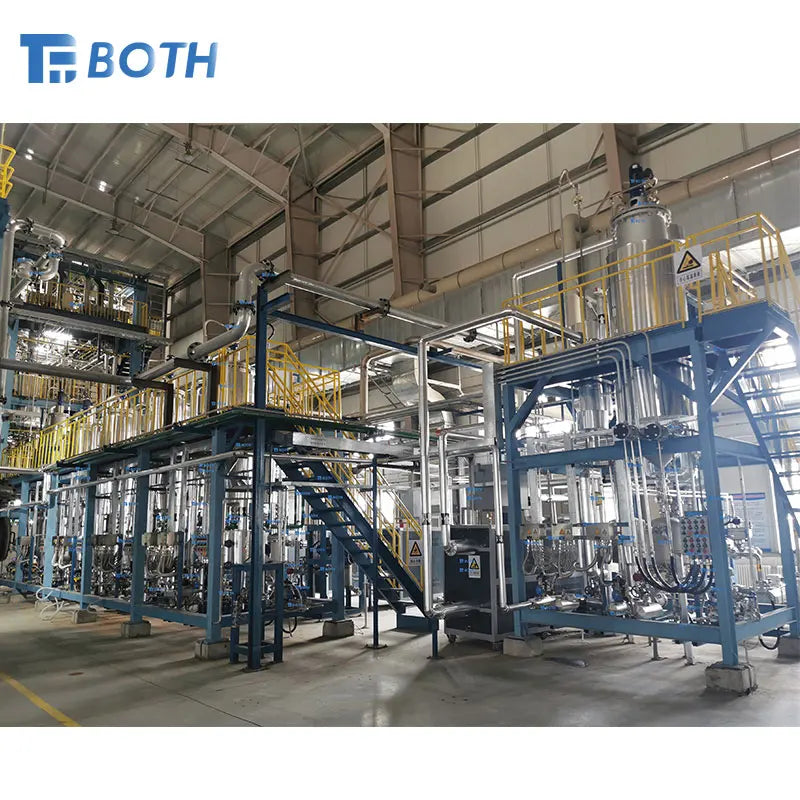 Multi Stage Essential Oils Distiller Extraction Machine Vacuum Distillation Equipment Wiped Film Molecular Distillation Machine