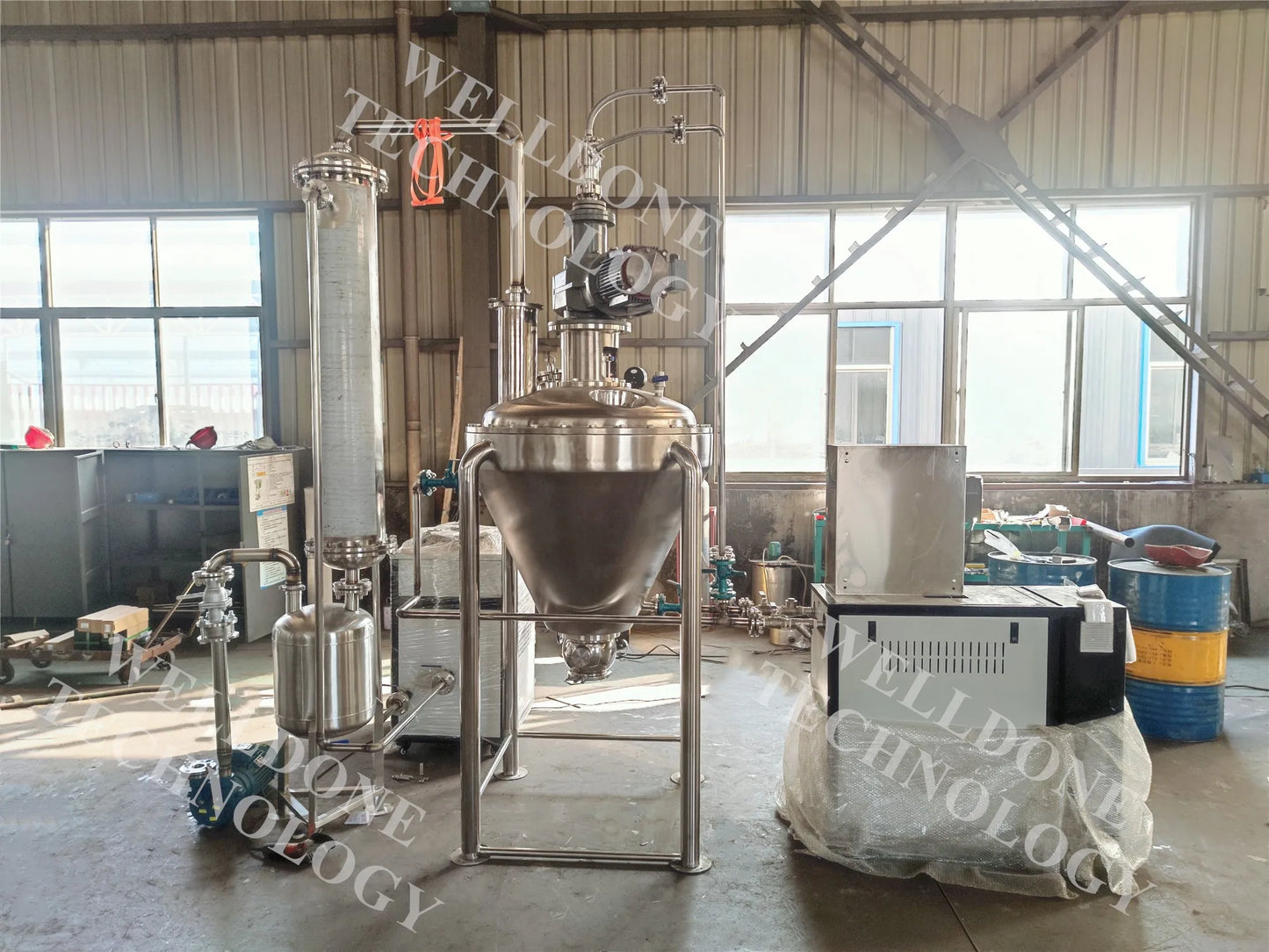 ZXHG Conical Vacuum Dryer / Nauta Conical Screw Dryer / Conical Ribbon Mixer Dryer (GMP Standard, Pharma Vacuum Dryer)