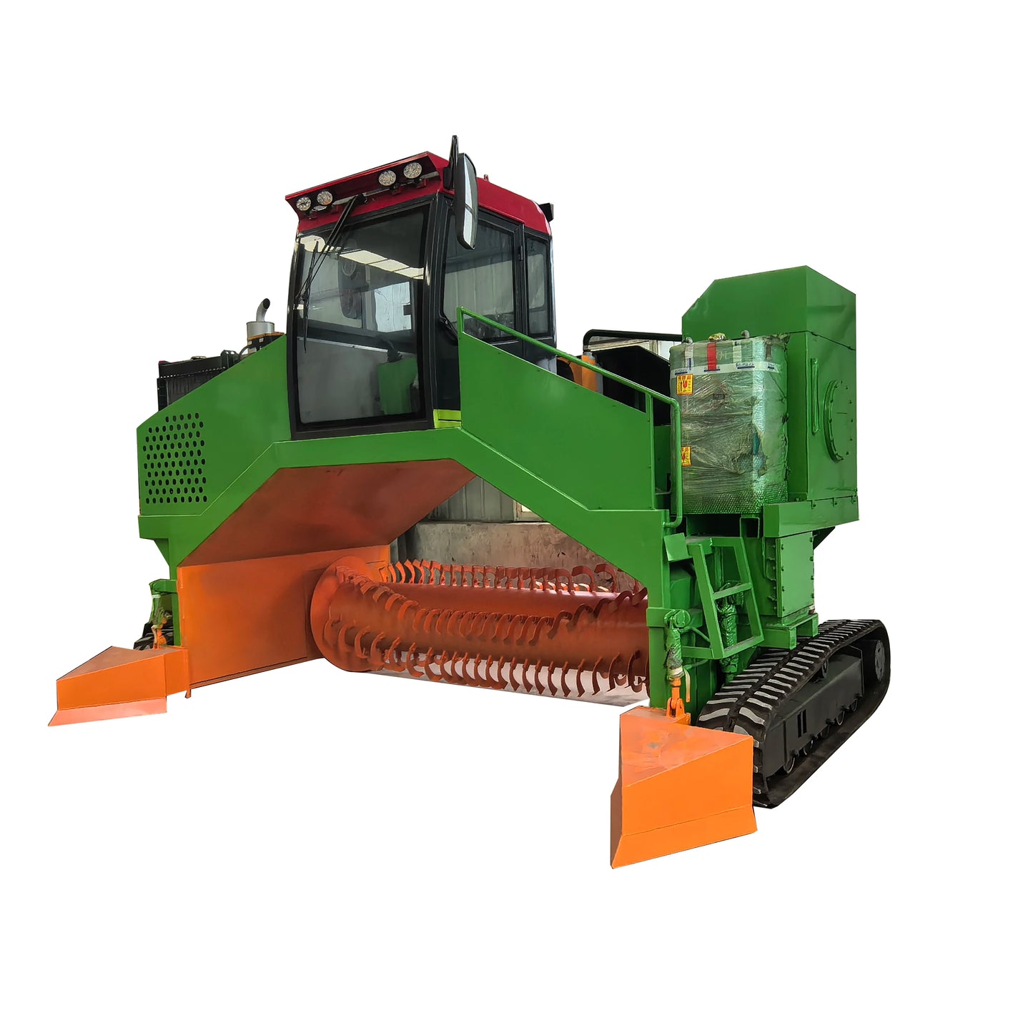 Fully Automatic Compost Making Machines Self-propelled Compost Turner Machine