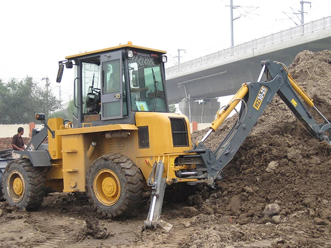WZ30-25 backhoe loader tractor with loader and backhoe