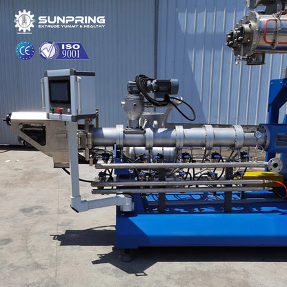SunPring fish food extruder fish feed pelletizer floating fish feed extruder