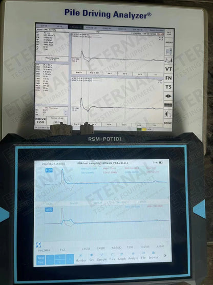 High Strain Dynamic Pile Integrity Tester and pile driving analyzer Pile Driving Analyzer
