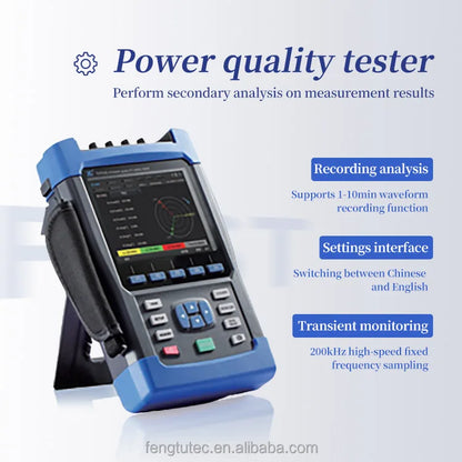 3 Phase Energy Data Logger Electric Analizador De Energia  Three Fase Power Quality Analyzer