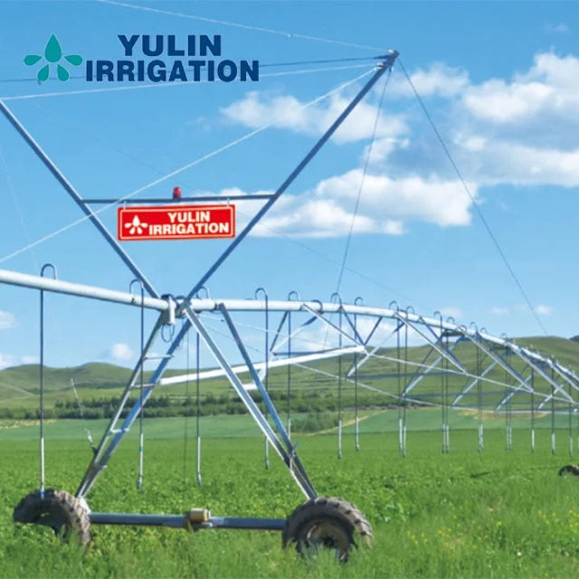 2024 center pivot irrigation system electric move liner  agricultural sprinkle irrigation machine