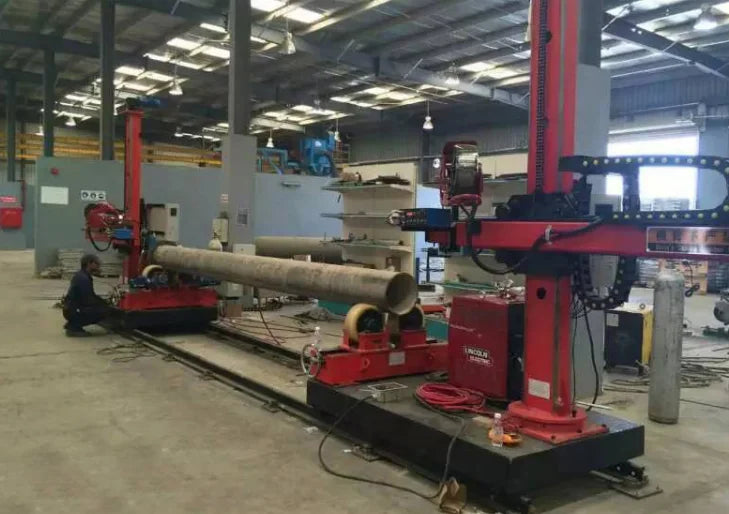 CNC Pipe Welding Manipulator Pipe Flange Circular Seam Welding Machine Column And Boom Welding