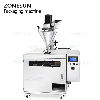 ZONESUN ZS-FSFM1 Full Automatic Auger Powder Food Doypack Premade Pouch Filling Sealing Machine