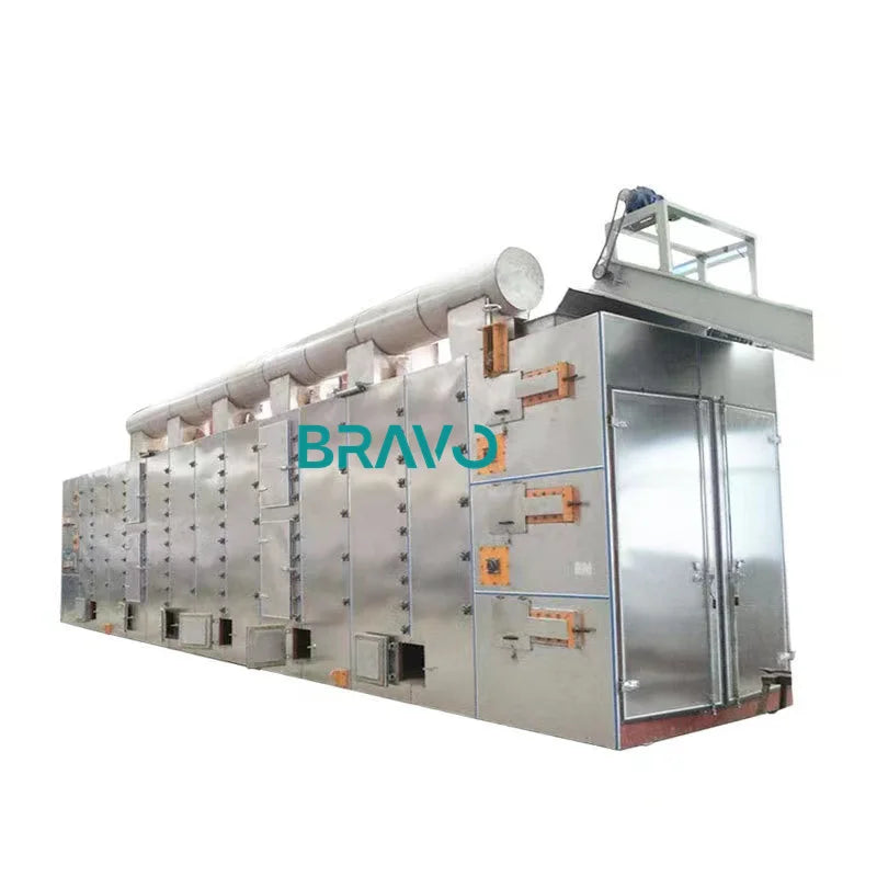 Industrial mesh band chain conveyor drying machine rice noodle multi layer mesh belt dryer machine