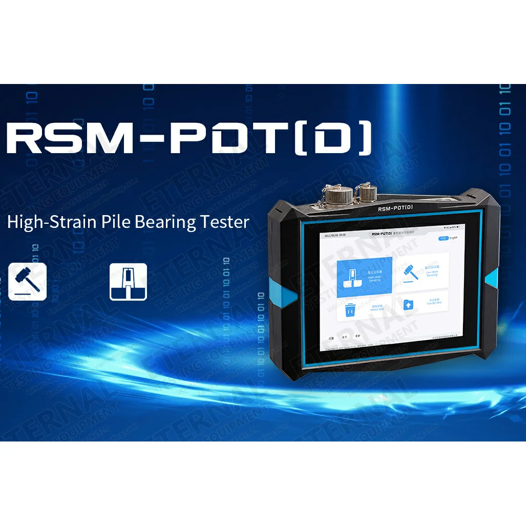 High-Strain Pile Bearing Tester, high strain foundation Pile dynamics analyzer Pile Driving Analyzer