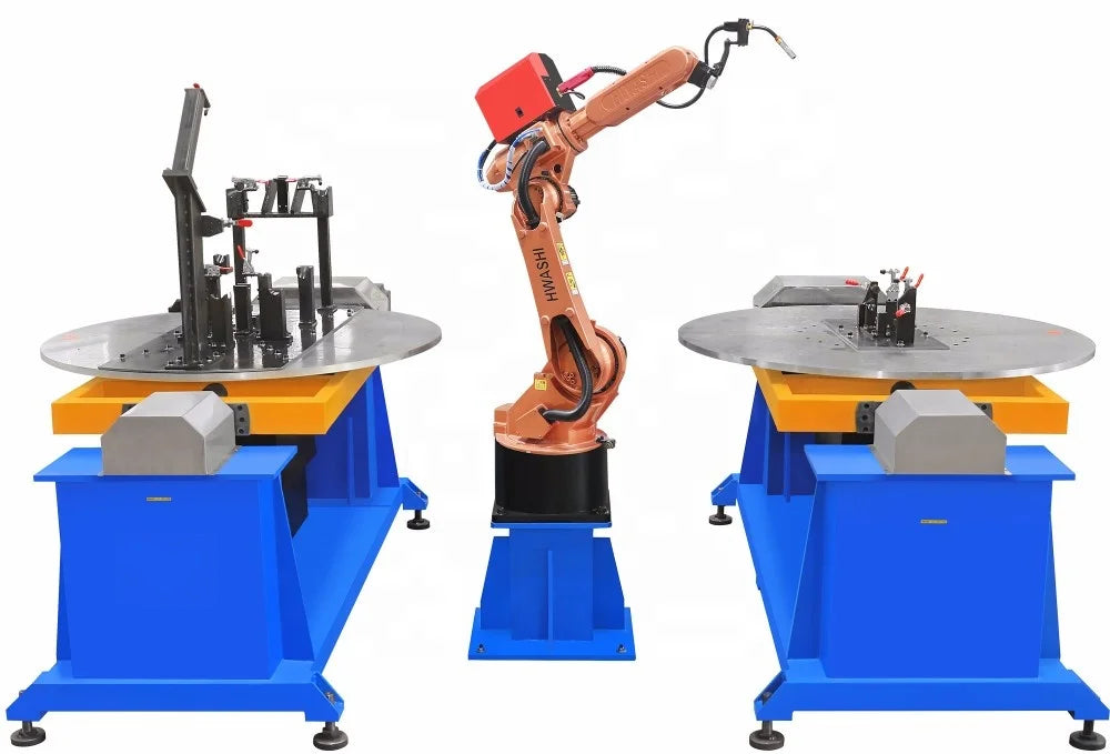 Hwashi Six Axis MIG Welding Robot for Household Furniture volume production