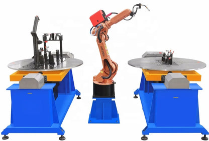 Hwashi Six Axis MIG Welding Robot for Household Furniture volume production