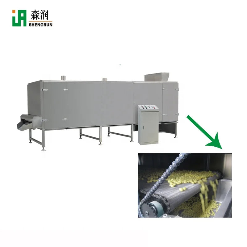Puffed Pop Snack Food Making Machine Corn Rice Cereal Screw Inflating Extruder