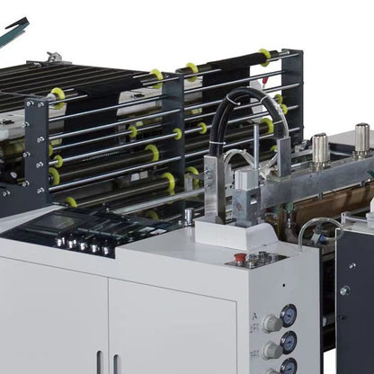 Dual-Channel T-Shirt Bag Making Machine – For Milk Tea & Shopping Bags