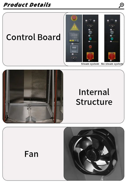 Industrial Food Baking Machine Tunnel Baking Oven Combination Rotary Oven with Trolley